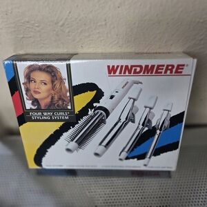 VINTAGE WINDMERE FOUR WAY CURLS STYLING SYSTEM NEW Hair